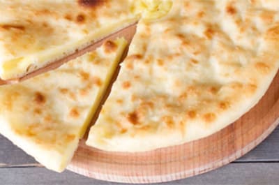 Осетинский пирог с картофелем, грибами и луком (къозоджын)